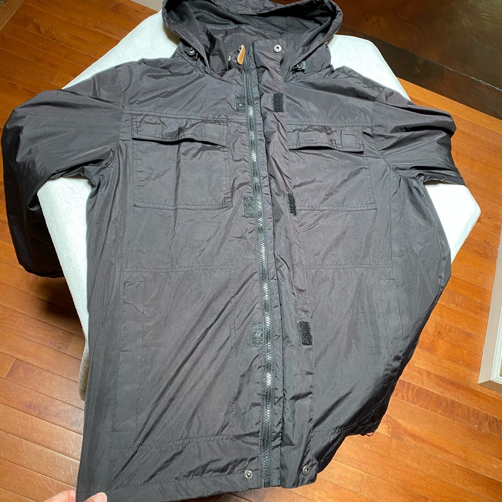 Vintage Black PGA tour windbreaker